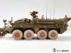 E.T. Model P35-149 U.S.Army Stryker Armored Vehicle Sagged Wheels For AFV CLUB kit 1/35